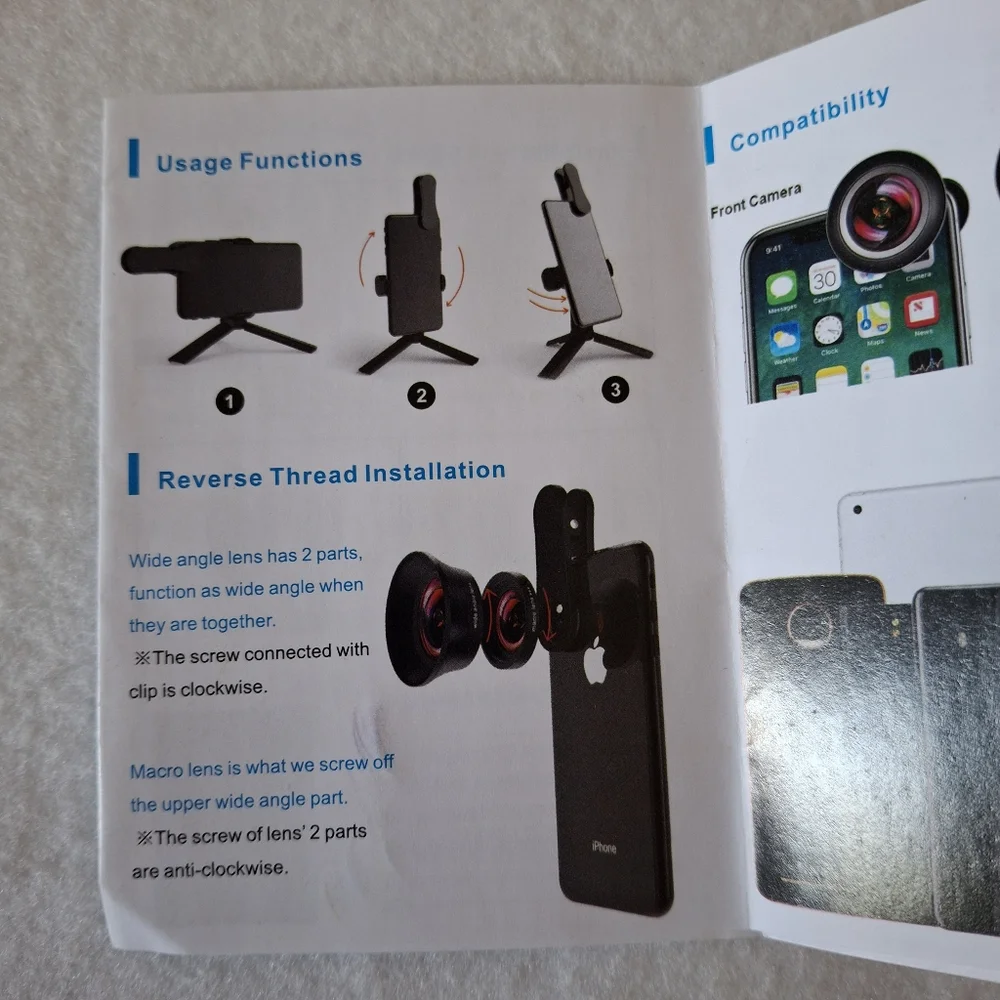 Smartphone 2 in 1 Camera Lens Kit
